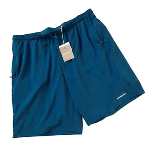 Patagonia Men's XL Multi Trails Shorts Lagom Blue Lined Hiking Running New - Picture 1 of 11
