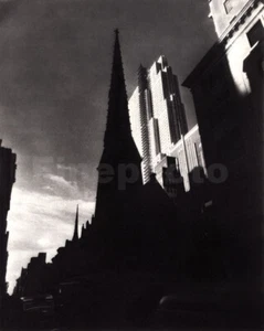 1935 Original NEW YORK CITY Church Architecture NICKOLAS MURAY Photo Art 11x14 - Picture 1 of 1