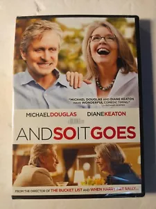 And So It Goes (DVD, 2014) Michael Douglas, Diane Keaton - NEW Sealed - Foto 1 di 2