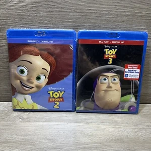 NEW SEALED - Toy Story 2 & 3 Blu-ray Disney BUY 2 GET 1 FREE - Picture 1 of 3