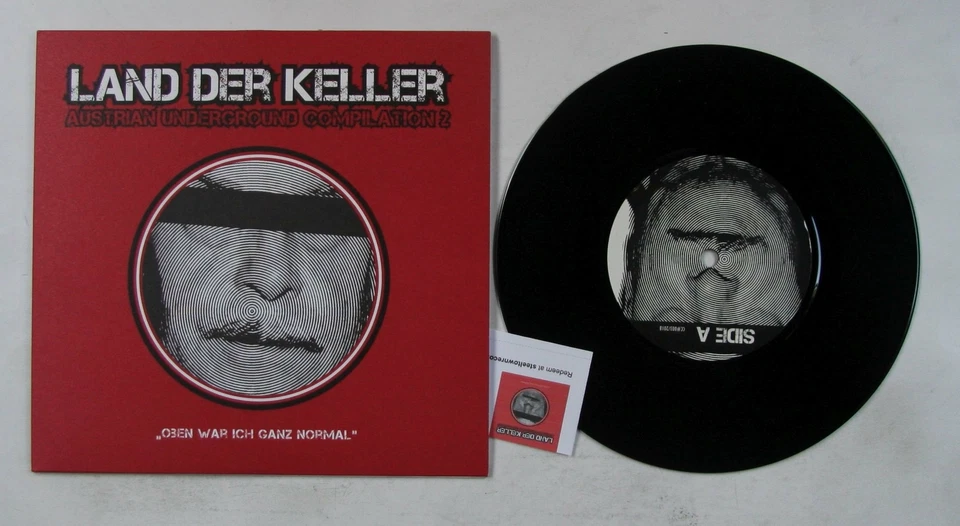 Land Der Keller -Austrian Underground Compilation 2 7inch Vinyl Single 2018 Punk - Bild 1 von 1