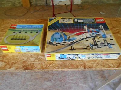 LEGO Monorail Futuron 6990 et 6347 piste accessoire 1991 avec boites et notice   - Photo 1/4