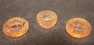 3 alte Salieren / Salzschälchen mit Steindl-Schliff. - Picture 1 of 3