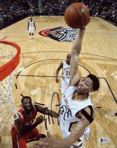 ANTHONY DAVIS SIGNED AUTOGRAPHED 11x14 PHOTO NEW ORLEANS PELICANS BECKETT BAS - Picture 1 of 3