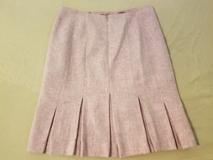 Womens Talbots Wool Skirt 10P Petite Purple - Picture 1 of 7