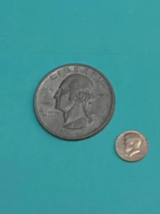  Magic Oversized Metal Quarter  Magic Coin  3” - Bild 1 von 1
