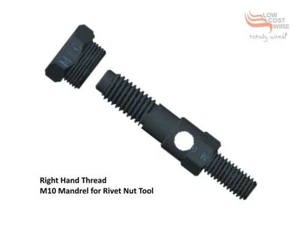 Nutsert Hand Tool Rivnut M10 Right Hand Thread Rivet Nut Mandrel RHT - Picture 1 of 2
