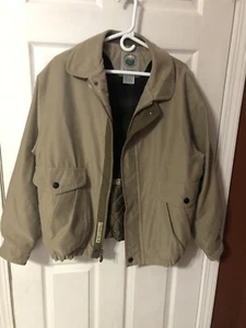 Vtg Forest Club Rainforest Field Barn Coat Jacket Size L Green - Picture 1 of 9