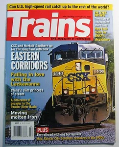 Trains Magazine Back Issue February 2008 - Imagen 1 de 1