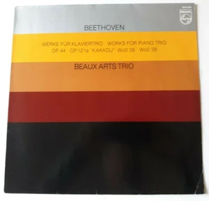 Beethoven Piano Trios Nos. 8-11 (Beaux Arts Trio) Philips 6514 279 LP is nm - Picture 1 of 4