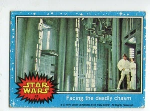 1977 Topps Star Wars #41 Facing the deadly chasm - Picture 1 of 1