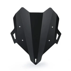Black Front Windshield Windscreen Wind Deflectors FOR HONDA CB500X 2019-2023 - Picture 1 of 9