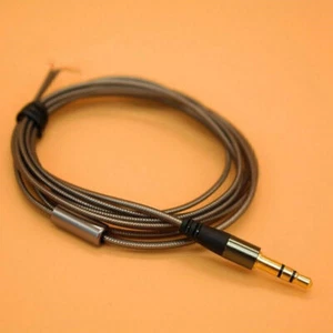 3.5mm Headphone Repair Replacement Wire Cord Jack DIY Earphone Audio Cable - Picture 1 of 3