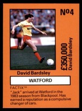 Emlyn Hughes' Team Tactix - Bardsley (Watford) No. 4