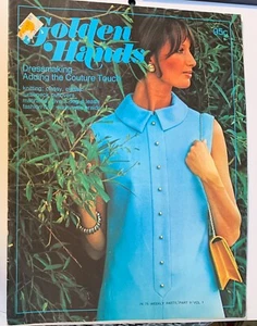 Golden Hands Crochet Macrame Knitting Fringe ++ SC 1971 Marshall Cavendish Ltd. - Imagen 1 de 4
