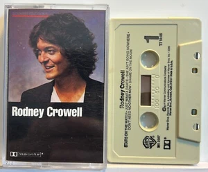 Rodney Crowell : Self Titled (Cassette Tape 1981 Warner Bros) *Rare* *Very Good* - Picture 1 of 2