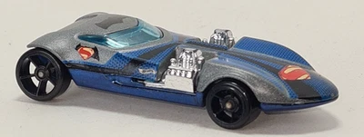 Earlier 2011 Hot Wheels Blue/Silver Batman Vs Superman Twin Mill  1.64 Malaysia - Image 1 of 4