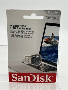 Nuevo lector de tarjetas microSD SanDisk MobileMate USB 3.0 SDDR-B531-AN6NN - Imagen 1 de 2