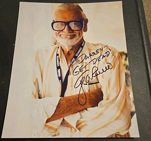 george romero autograph 8x10 - Picture 1 of 1