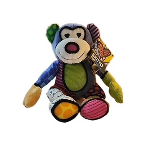 Britto Pop Plüschtier Kuscheltier Affe Matisse Romero Britto Mehrfarbig - Bild 1 von 6