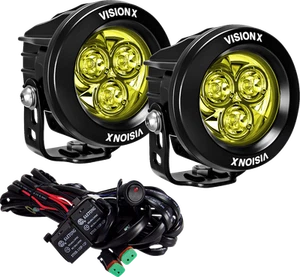 Vision X Light Cannon - CG2 - 3-3/4" - Multi LED - Selective Yellow Lens 9945811 - Picture 1 of 4