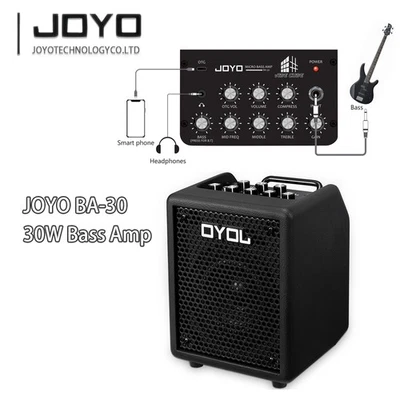 JOYO BA-30 30W Bass Amp 4 Speaker Portable Combo Amplifier for Practice (OPEND) - Image 1 of 4