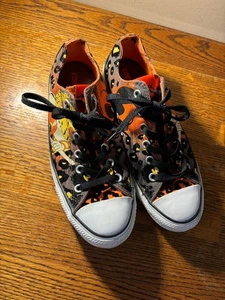 Unisex Converse Thundercats Leopard Print Orange All Stars, W10, M8, 134540C - Bild 1 von 8