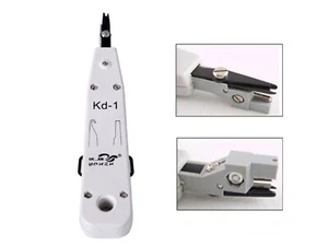 Krone Stype Insertion Punch Down Tool RJ45/RJ11 CAT5 Network Ethernet Coax Cable - Picture 1 of 3