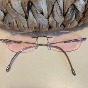 Silhouette titanium frames 7534 FRAMES ONLY blush pink made in Austria - Picture 1 of 9