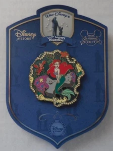Prendedor Disney Tienda Disney 110th Legacy Collection Ariel La Sirenita Le250 - Imagen 1 de 3