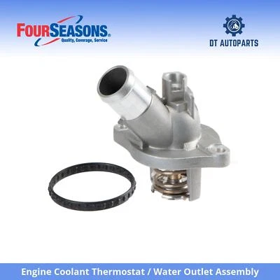 For 2013-19 Cadillac ATS Engine Coolant Thermostat / Water Outlet Assy 4 Seasons - Image 1 of 4