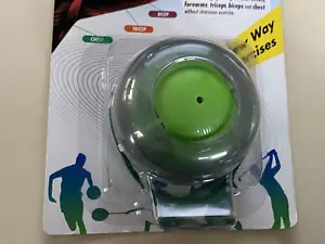 Gyroball von Handtrainer Armtrainer Roller Gyro Ball Fingertrainer Fitness grün - Bild 1 von 3