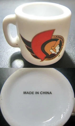 OTTAWA SENATORS NHL HOCKEY OLD MINI MUG Cover