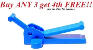 ☀️LEGO MINIFIG MINIFIGURE City BLUE Car truck JACK Lift mechanic shop - Picture 1 of 4