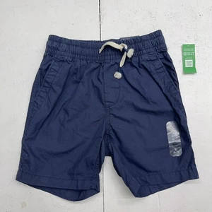 Gap Kids Blue Pull On Drawstring Khaki Shorts Youth Boys Size Small Defect - Picture 1 of 7