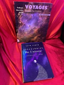 Lot Of 2 UNIVERSE Non-Fiction Books! Voyages Through the Universe, Programming T - Picture 1 of 11