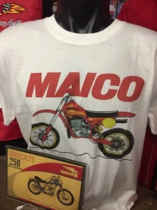 T SHIRT VINTAGE MAICO 490 tg. XL - Picture 1 of 1
