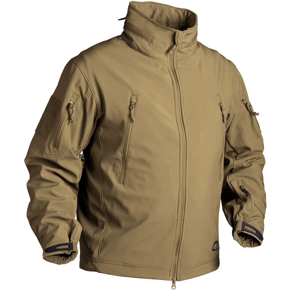 HELIKON GUNFIGHTER SOFT SHELL HOMMES COMBATTRE VESTE TACTIQUE ARMÉE US TOP COYOT - Photo 1/1
