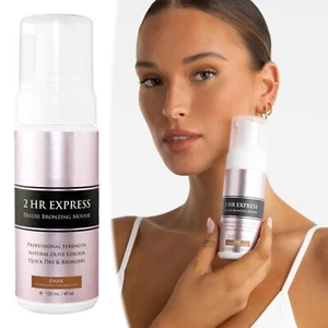 LOVING TAN 2 HR Express Mousse 120ml Self Tanner - Ultra Dark - Picture 1 of 9