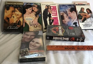 Vintage VHS VCR Tapes Lot of 7 Videos - Factory Sealed Julia Roberts Look!! - Picture 1 of 5