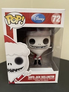 Funko Pop Nightmare Before Christmas #72 Santa Jack Skellington EXPERT PACKAGING - Picture 1 of 6