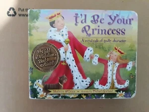 I'D BE YOUR PRINCESS By Kathryn O'brien - boardbook 1984, ages 2-4 - Picture 1 of 10