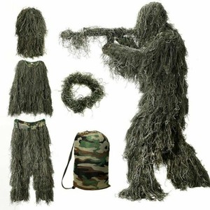 3D Ghillie Francotirador Militar Trajes de Camuflaje Ropa de caza de Caza  Con Arco|hunting sight|clothing railhunt blue - AliExpress