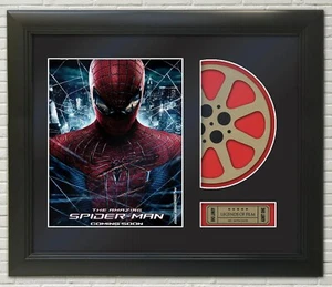 Amazing Spiderman framed Reproduction Poster Reel Display - Picture 1 of 4