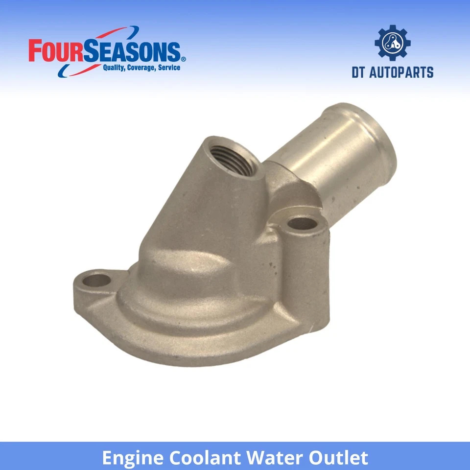 For 1991-1996 Ford Escort 1.8L L4 Engine Coolant Water Outlet 4 Seasons 1992 - Image 1 of 4