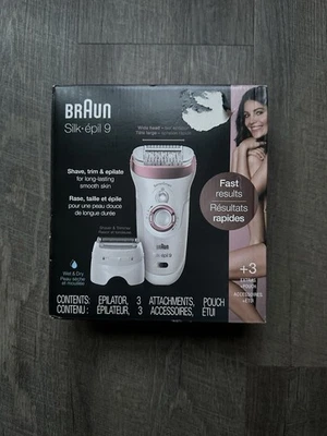 NEW! Braun Silk Epil 9 / 890 SensoSmart Electric Epilator for Women Shaver - Image 1 of 4