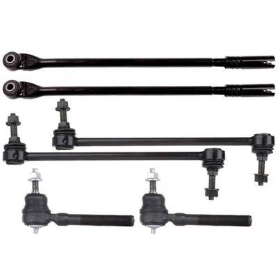 6pcs Front Tie Rod End Inner Outer Sway Bars Kit For Chrysler Concorde 1998-2004 - Image 1 of 4