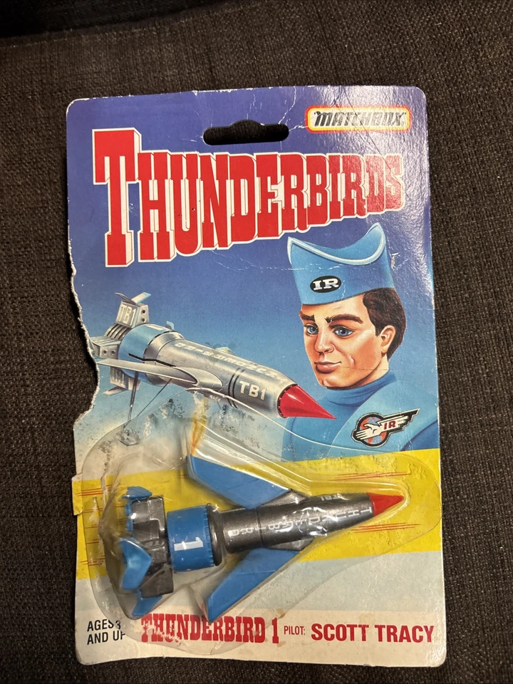 Matchbox Thunderbirds 1994 1 piloto Scott Tracy  Foto 1 de 1