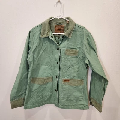 Женщин порошок реки Outfitters Panhandle тонкий зеленый Western Chore пальто t Sz M  - Изображение 1 из 4