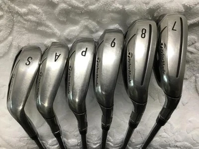 TaylorMade SIM MAX OS Iron Set 7-9,Pw,Aw,Sw 6pc Flex Stiff KBS MAX 85 Steel - Image 1 of 4